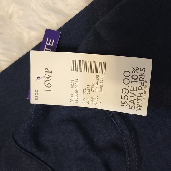 Sateen stretch pants - Picture 3 of 7